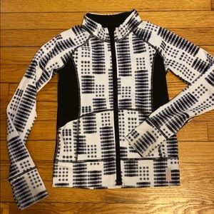 Zella Girl zip up warm up jacket